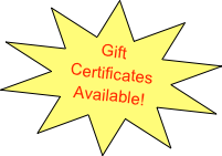 Gift Certificates Available!